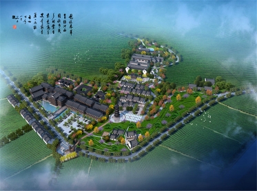 湖北長安女媧茶鎮規劃設計